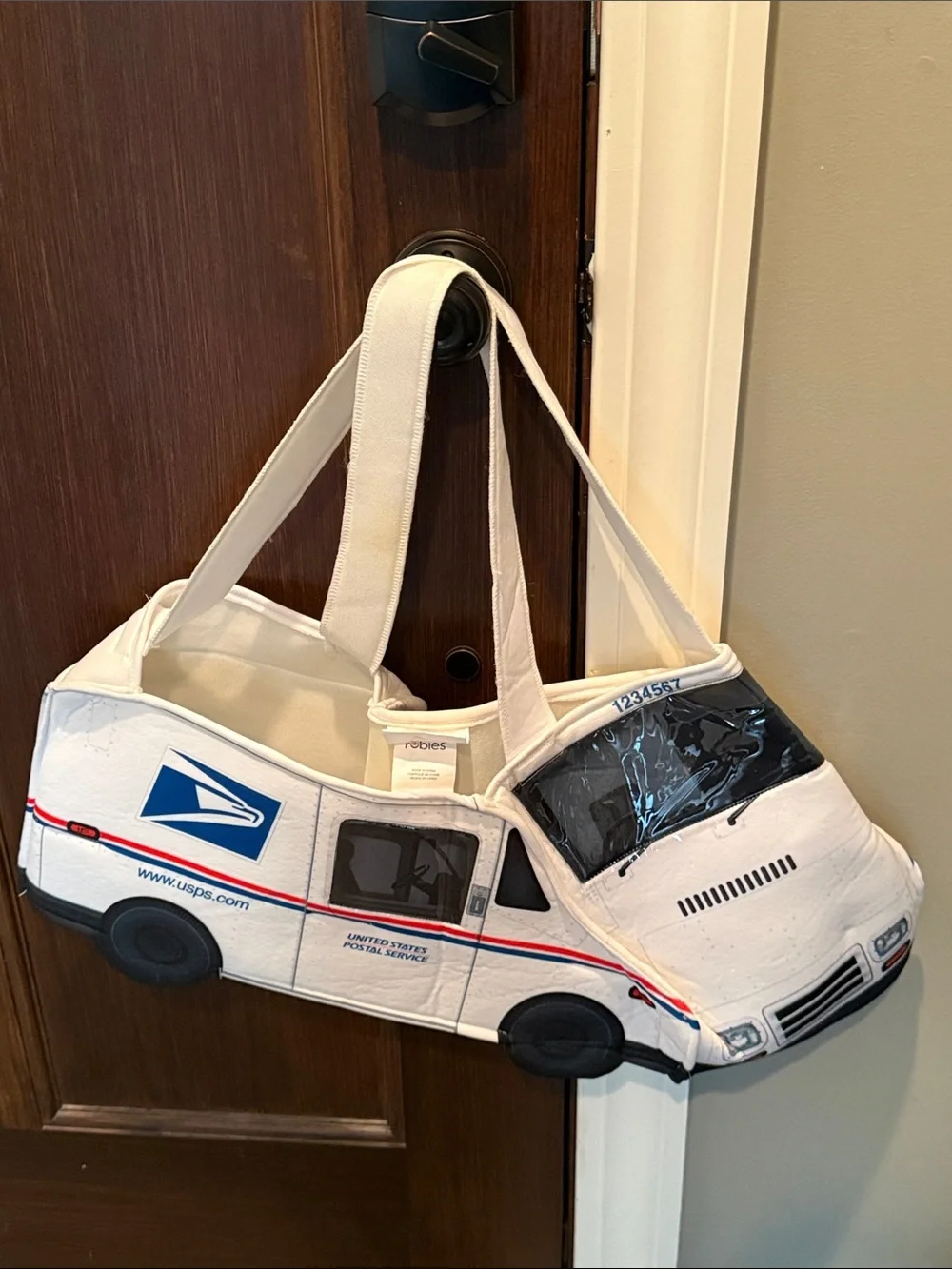 USPS Mail Truck Kids Halloween Costume toddler 4T